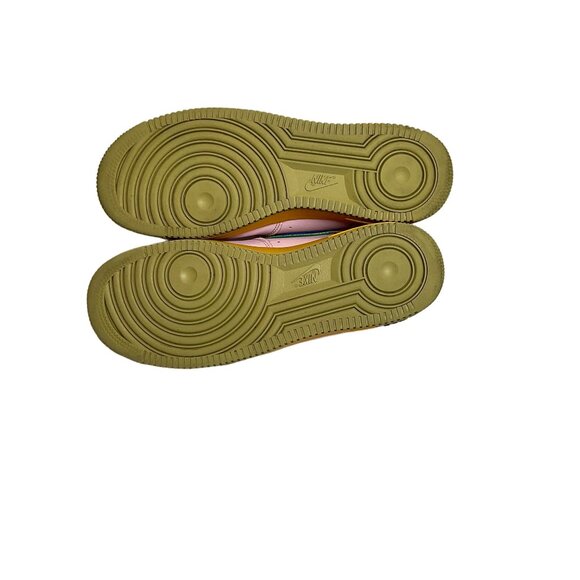 Nike Air Force 1 Low “Feel Free Let’s Talk” Multi-Colored Sneakers Pink Men’s 8 - Picture 14 of 14